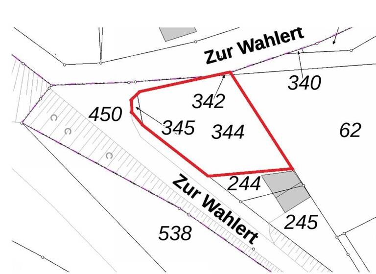 Freizeitgrundstück zum Kauf provisionsfrei 53.000 € 411 m² Grundstück Zur Wahlert Wegeringhausen Drolshagen 57489