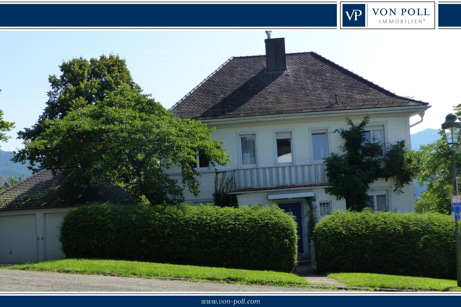 Villa zur Miete 3.200 € 7 Zimmer 208 m²<br/>Wohnfläche 800 m²<br/>Grundstück Baden-Baden - Kernstadt Baden-Baden 76530