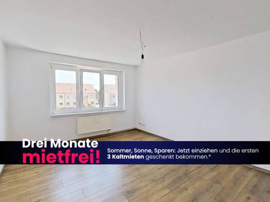 Wohnung zur Miete 359 € 3 Zimmer 59 m² 1. Geschoss frei ab 16.08.2026 Nordstraße 12 Lutherstadt Wittenberg Wittenberg 06886
