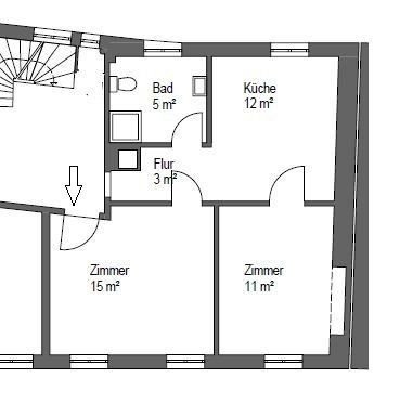 Wohnung zur Miete 690 € 2 Zimmer 46 m²<br/>Wohnfläche 2.<br/>Geschoss 01.01.2025<br/>Verfügbarkeit Altstadt / St. Lorenz Nürnberg 90403