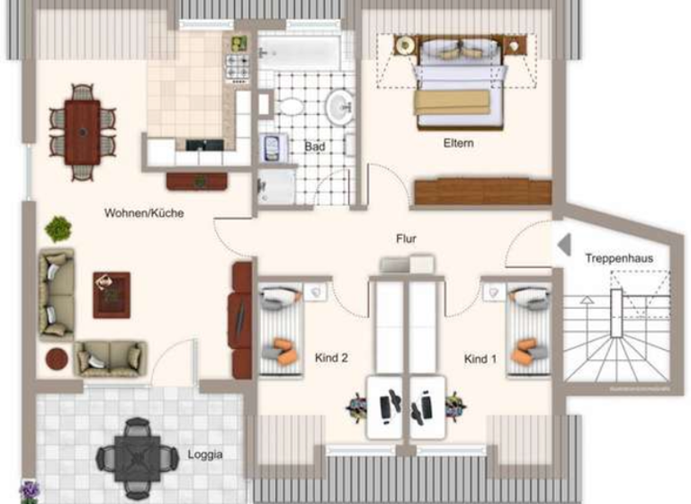 Wohnung zum Kauf 439.000 € 4 Zimmer 88 m² 2. Geschoss frei ab 01.03.2026 Friedlandstr. 1 a Holweide Köln 51067