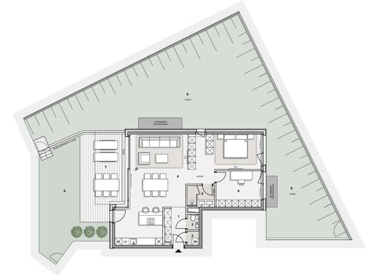 Wohnung zum Kauf - Erstbezug 1.390.000 € 2 Zimmer 85,9 m² EG Wien,Döbling 1190