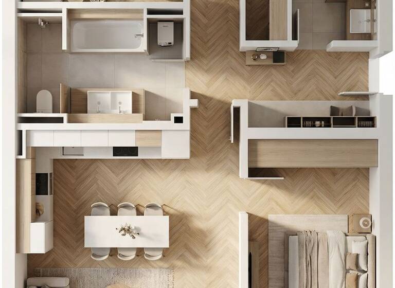 Wohnung zur Miete 1.741 € 4 Zimmer 108,8 m² 2. Geschoss frei ab 01.05.2026 Reichskanzler-Müller-Straße 20 Schwetzingerstadt Mannheim 68165