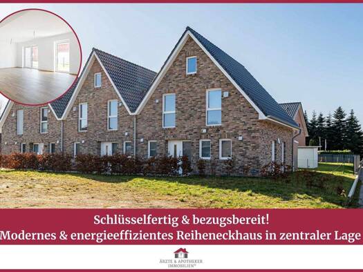 Reihenendhaus zum Kauf - Erstbezug 364.000 € 4 Zimmer 109,2 m² 206 m² Grundstück Warsingsfehn Moormerland 26802