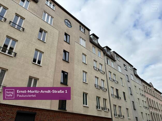 Wohnung zur Miete 850 € 3 Zimmer 80 m² 1. Geschoss Ernst-Moritz-Arndt-Straße 1 Paulusviertel Nord 06114
