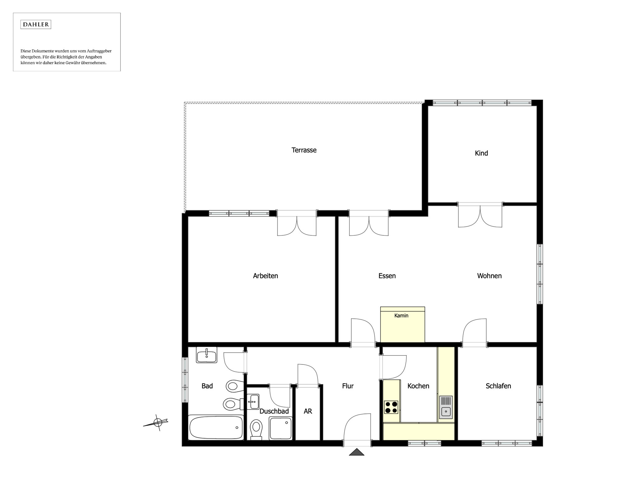 Wohnung zum Kauf 730.000 € 4 Zimmer 126 m²<br/>Wohnfläche EG<br/>Geschoss Groß Glienicke Potsdam 14476