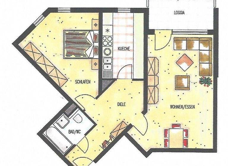 Wohnung zum Kauf 290.000 € 2 Zimmer 68,3 m² Seckenheim Mannheim / Seckenheim 68239