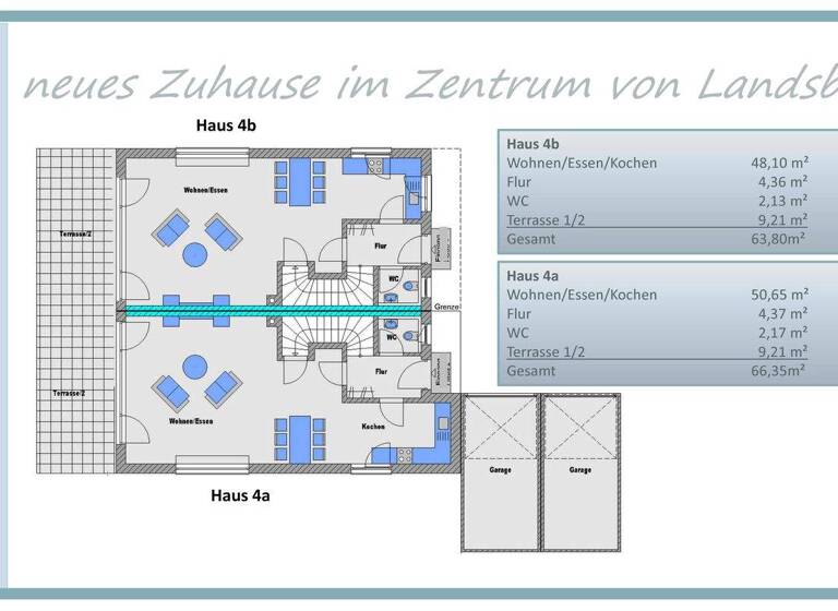 Doppelhaushälfte zum Kauf provisionsfrei 948.900 € 5 Zimmer 147 m² 220 m² Grundstück frei ab sofort Landsberg 86899