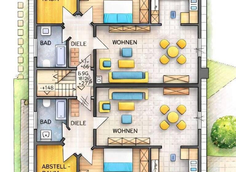 Wohnung zum Kauf 240.000 € 5 Zimmer 118,5 m² Köllerbach Püttlingen / Etzenhofen 66346