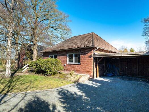 Einfamilienhaus zur Miete 785 € 2,5 Zimmer 73 m² 887 m² Grundstück Basbeck Hemmoor 21745