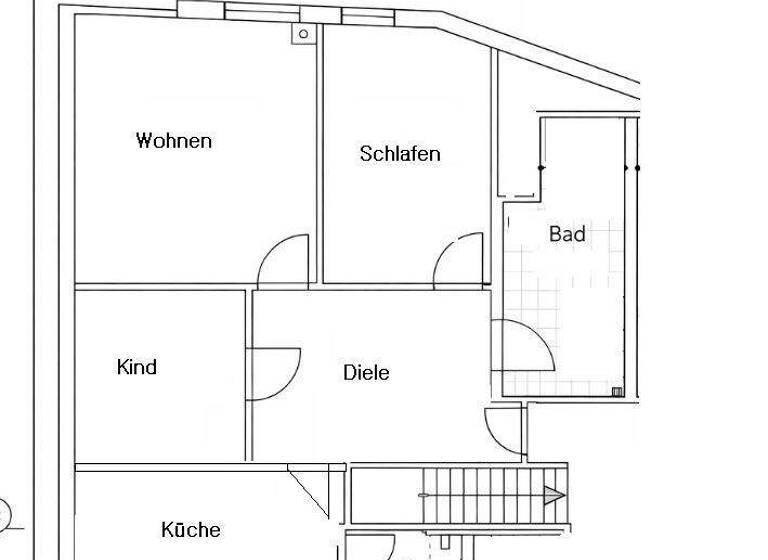 Wohnung zur Miete 516 € 3 Zimmer 86 m² frei ab 01.04.2026 Naundorf Gößnitz 04639
