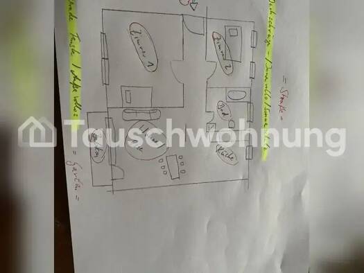Wohnung zur Miete Tauschwohnung 1.000 € 3 Zimmer 92 m² 4. Geschoss Brandenburger Vorstadt Potsdam 14471
