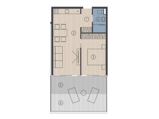 Wohnung zum Kauf - Erstbezug 275.000 € 1 Zimmer 134 m² 1. Geschoss Dugi Rat 21315