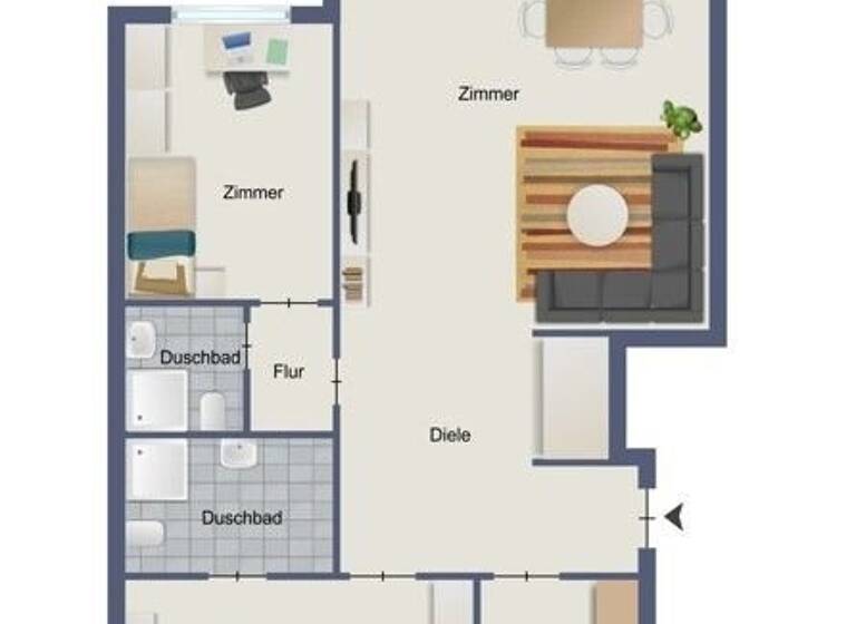 Wohnung zum Kauf als Kapitalanlage geeignet 390.000 € 3 Zimmer 79 m² Rissen Hamburg 22559