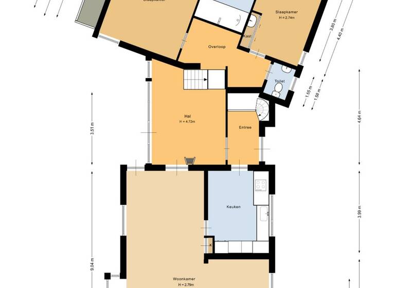 Villa zum Kauf 1.495.000 € 4 Zimmer 186 m² 1.882 m² Grundstück van bergen ijzendoornpark 19 gouda 2801 AB