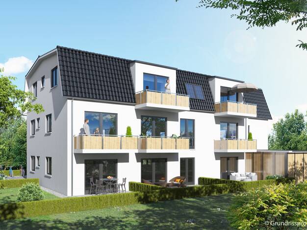 Wohnung zum Kauf - Neubau provisionsfrei 369.000 € 3 Zimmer 57,9 m² Dachgeschoss, 2. Geschoss frei ab sofort Ingolstadt Ingolstadt 85053