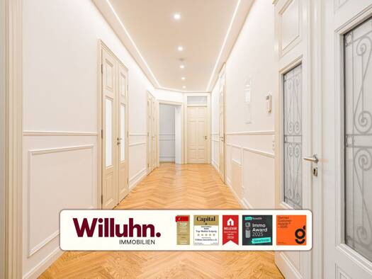 Wohnung zum Kauf 865.000 € 6 Zimmer 154 m² 3. Geschoss Zentrum-Nord Leipzig 04105