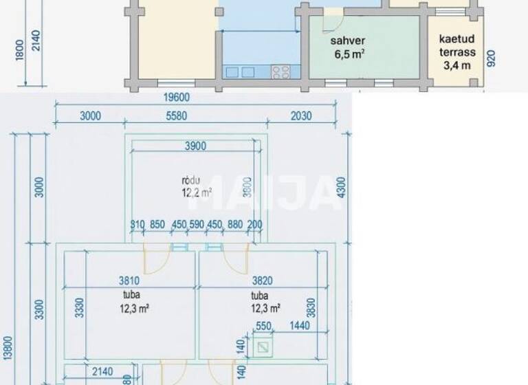 Einfamilienhaus zum Kauf 349.000 € 5 Zimmer 139,4 m² 2.116,4 m² Grundstück Harju maakond, Kuusalu vald, Põhja küla, Uuekadaka Kuusalu alevik 74635