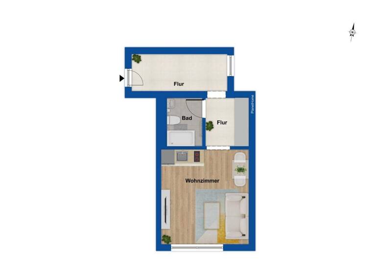 Studio zum Kauf 140.000 € 1 Zimmer 31,1 m² 11. Geschoss Trier-Nord Trier 54292