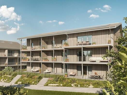 Wohnung zum Kauf - Neubau provisionsfrei 489.700 € 3 Zimmer 87,1 m² Tittmoninger Straße 52, 52a, 52b Laufen 83410