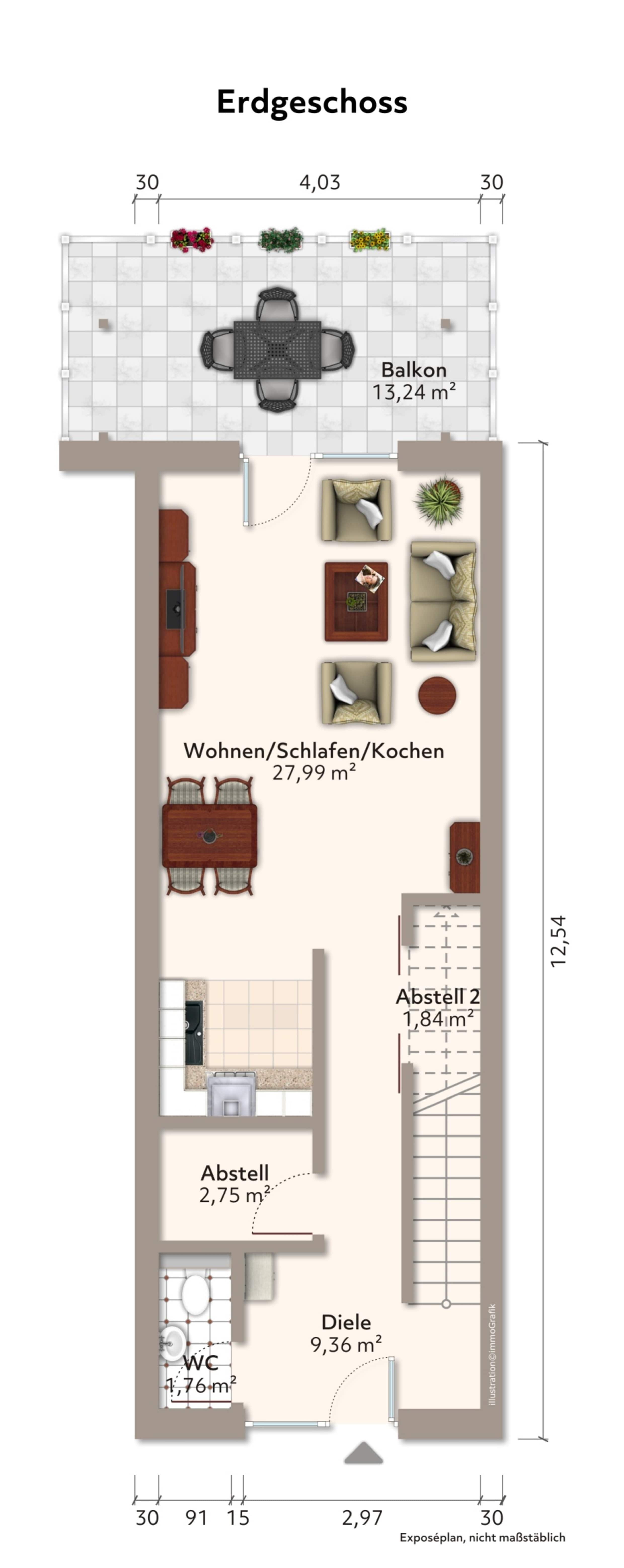 Wohnung zum Kauf 292.781 € 4 Zimmer 102,7 m²<br/>Wohnfläche 30.06.2025<br/>Verfügbarkeit Döbritschen Dornburg-Camburg 07774