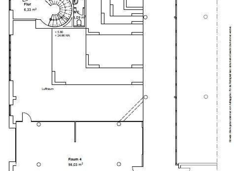 Bürofläche zur Miete 8,13 € 800 m² Bürofläche Altstadt Lüneburg 21335