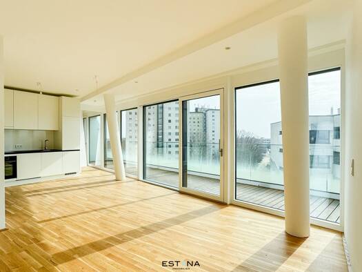 Wohnung zur Miete 1.349 € 2 Zimmer 56,9 m² 5. Geschoss Wagramer Straße Donaustadt 1220