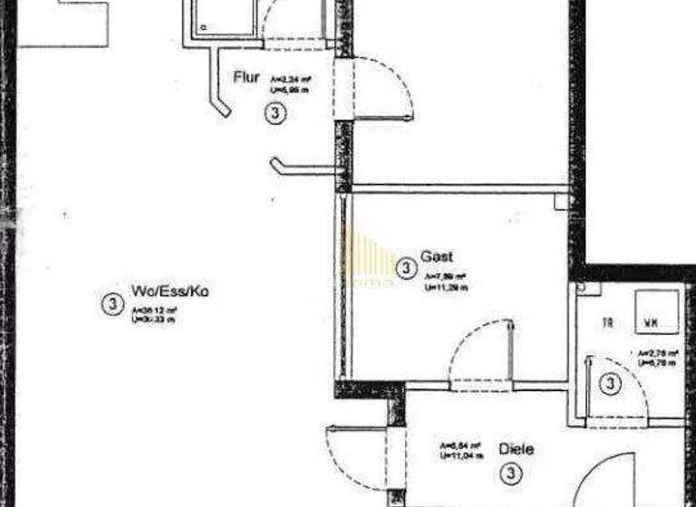 Wohnung zum Kauf 259.000 € 3 Zimmer 83 m² Am Eisweiher 11 Bitburg 54634