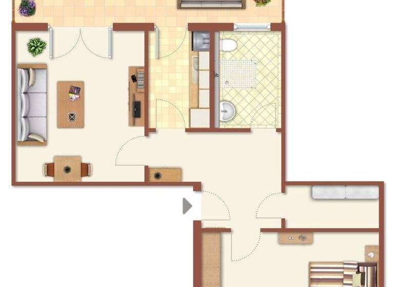 Wohnung zum Kauf 299.500 € 2 Zimmer 69,8 m² 4. Geschoss Rahlstedt Hamburg 22147