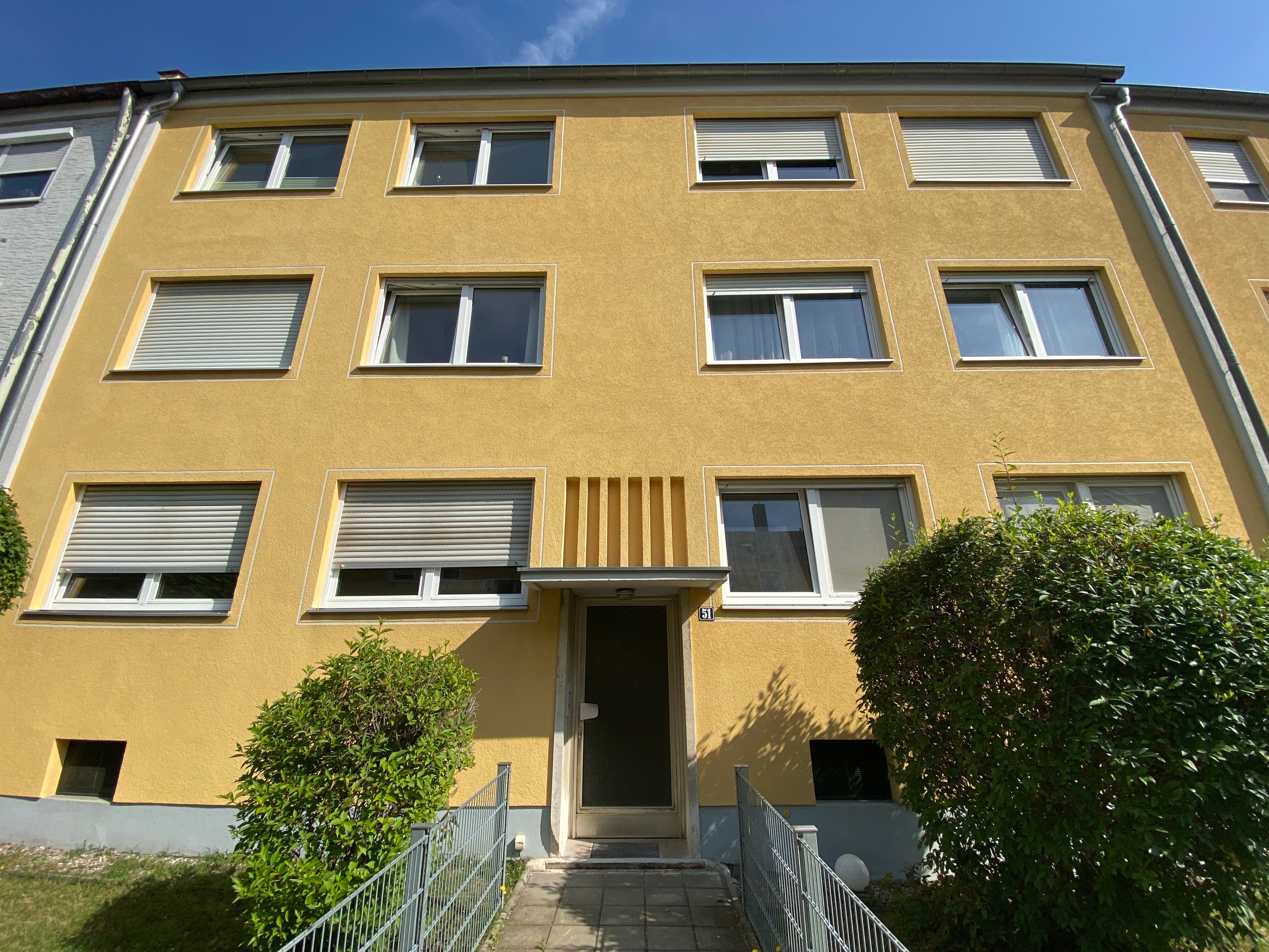 Wohnung zur Miete 660 € 3 Zimmer 60 m²<br/>Wohnfläche 1.<br/>Geschoss 01.03.2025<br/>Verfügbarkeit Friesenstraße 51 Hohe Marter Nürnberg 90441