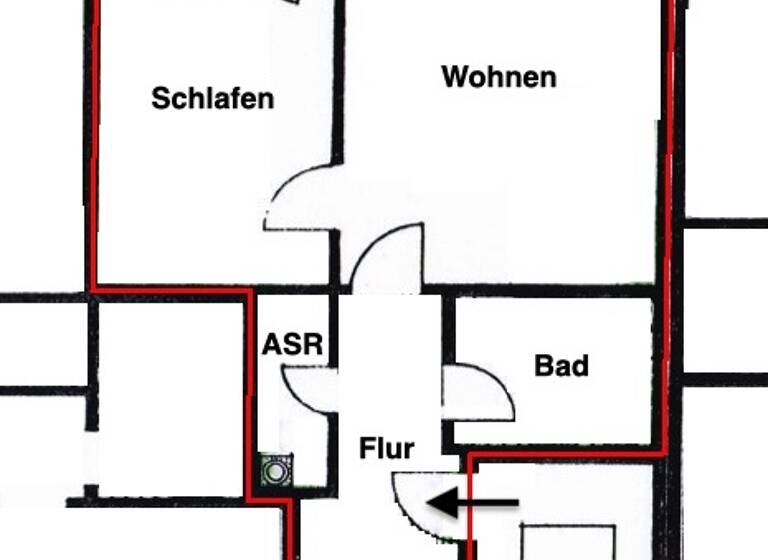 Wohnung zur Miete 486 € 2 Zimmer 61 m² EG frei ab 01.06.2026 Luthe Wunstorf 31515