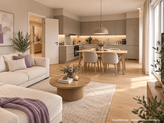 Wohnung zum Kauf - Erstbezug provisionsfrei 399.500 € 3 Zimmer 80,1 m² Bischberg Bischberg 96120