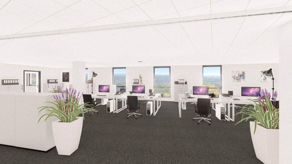 Bürofläche zur Miete 3.300 € 292,4 m² Bürofläche Innenstadt Hof 95028