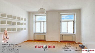 Wohnung zum Kauf 249.000 € 2 Zimmer 58,2 m² 2. Geschoss Wien 1170