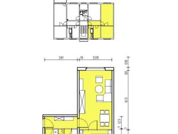 Wohnung zur Miete 376 € 2 Zimmer 46,9 m² 2. Geschoss frei ab 07.08.2026 Hertzstraße 2 Leuben Ortsamtsbereich Leuben 01257