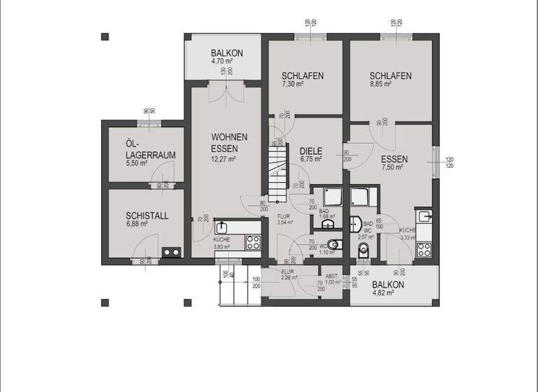 Einfamilienhaus zum Kauf 12 Zimmer 176 m² 782 m² Grundstück Turrach 8864