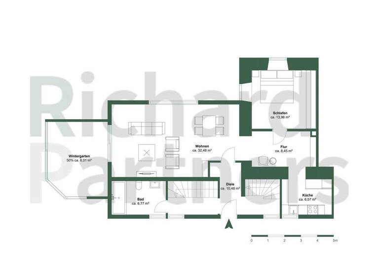 Doppelhaushälfte zum Kauf 299.000 € 3 Zimmer 125,6 m² 369 m² Grundstück Stülinghausen Marienheide 51709