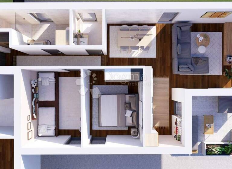 Wohnung zum Kauf 460.000 € 3 Zimmer 75 m² 1. Geschoss Vostarnica - Poluotok