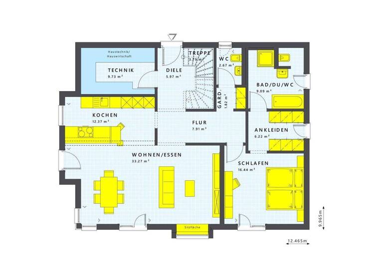 Einfamilienhaus zum Kauf 399.950 € 5 Zimmer 210 m² 750 m² Grundstück Leiha Braunsbedra 06242