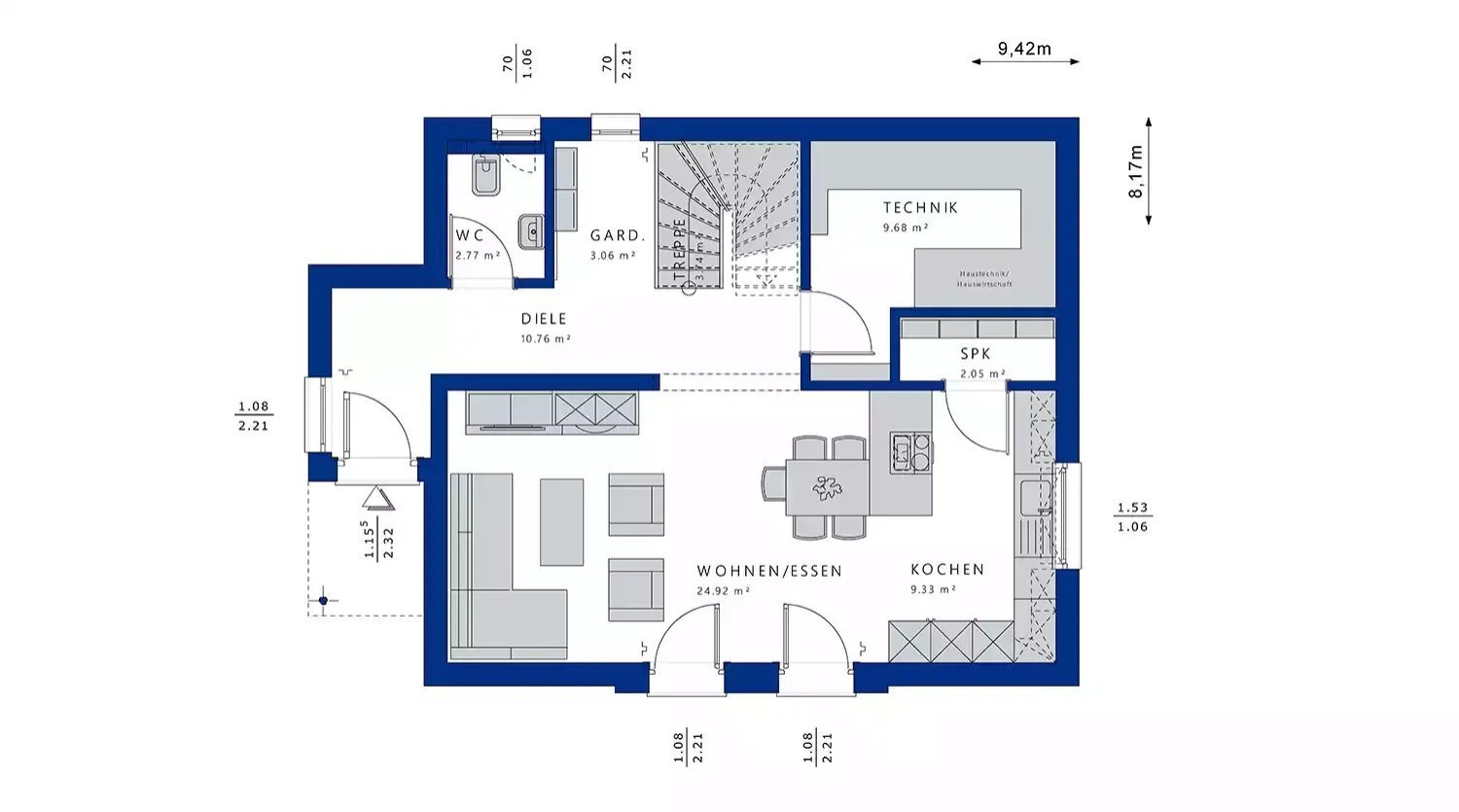 Haus zum Kauf 427.134 € 4 Zimmer 130 m²<br/>Wohnfläche 1.553 m²<br/>Grundstück Stralsbach Burkardroth 97705