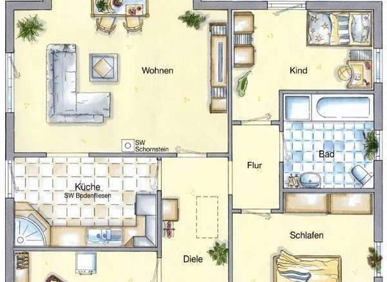 Bungalow zum Kauf - Erstbezug 352.990 € 3 Zimmer 92 m² 584 m² Grundstück Wendisch Rietz 15864