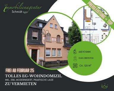 Wohnung zur Miete 660 € 3 Zimmer 120 m² EG frei ab 01.02.2025 Oberstein Idar-Oberstein 55743