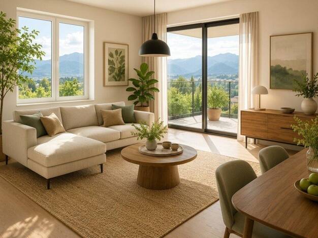 Terrassenwohnung zum Kauf - Neubau 430.000 € 4 Zimmer 91,7 m² 1. Geschoss frei ab sofort Lendorf 9811