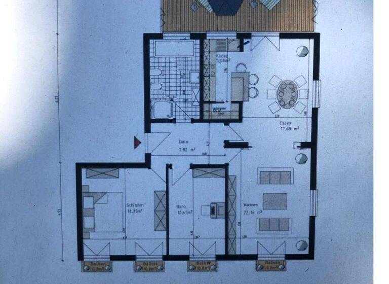 Wohnung zum Kauf 565.000 € 3,5 Zimmer 107 m² Geschoss 1/4 frei ab sofort Heilbronn 74074