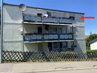 Wohnung zum Kauf 159.000 € 3 Zimmer 59,2 m² 3. Geschoss Pfullendorf Pfullendorf 88630