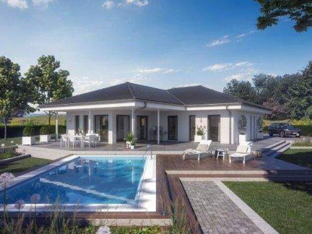 Bungalow zum Kauf 373.852 € 3 Zimmer 99 m² 660 m² Grundstück Schochwitz 06198