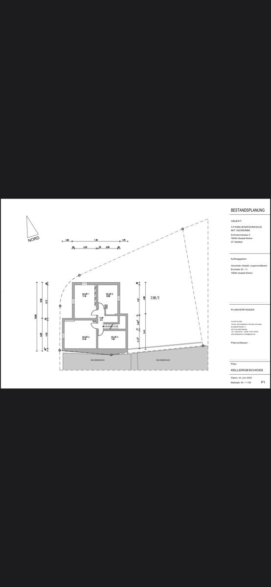 Wohnung zum Kauf 159.000 € 2 Zimmer 62 m²<br/>Wohnfläche ab sofort<br/>Verfügbarkeit Stettfeld Ubstadt-Weiher 76698