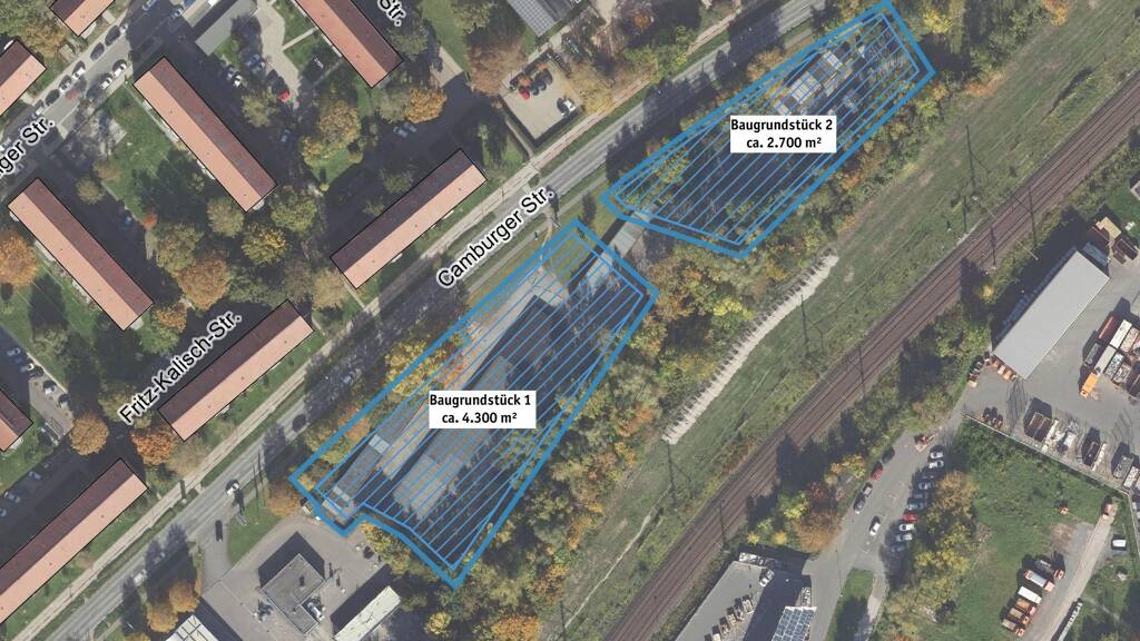 Gewerbegrundstück zum Kauf provisionsfrei 494.100 € 2.700 m² Grundstück Camburger Straße Nord Jena 07743