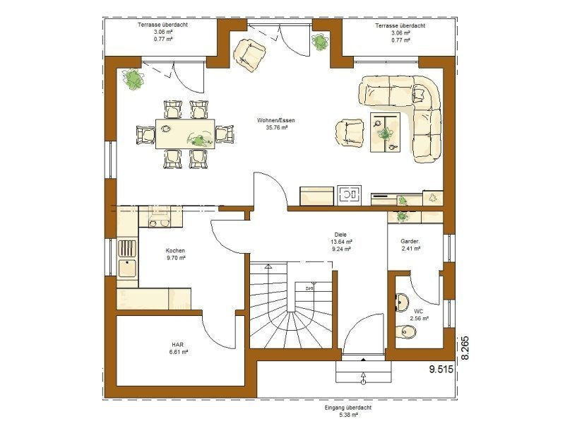 Einfamilienhaus zum Kauf 416.555 € 4 Zimmer 115 m²<br/>Wohnfläche 526 m²<br/>Grundstück Dom Brandenburg an der Havel 14776