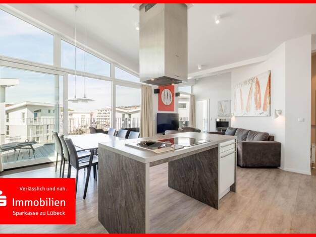 Penthouse zum Kauf provisionsfrei 585.000 € 5 Zimmer 108 m² frei ab sofort Travemünde Lübeck 23570
